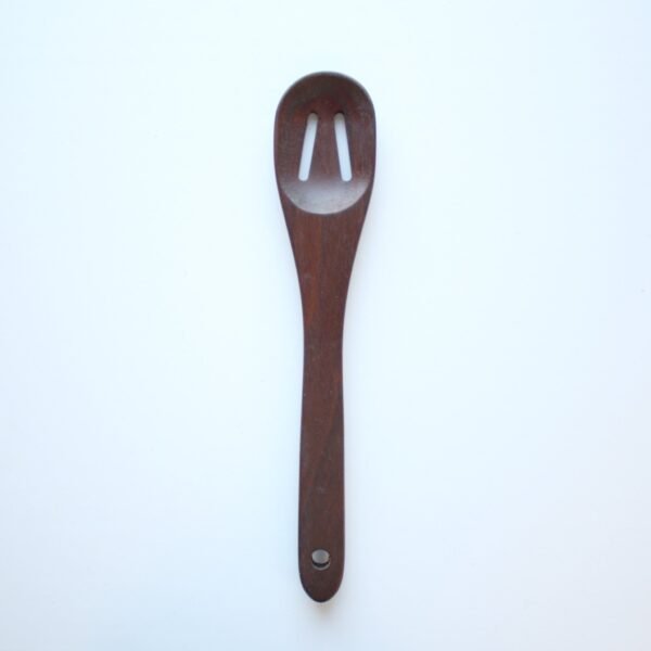 Handmade Everyday Slotted Wooden Spoon - Made in the USA